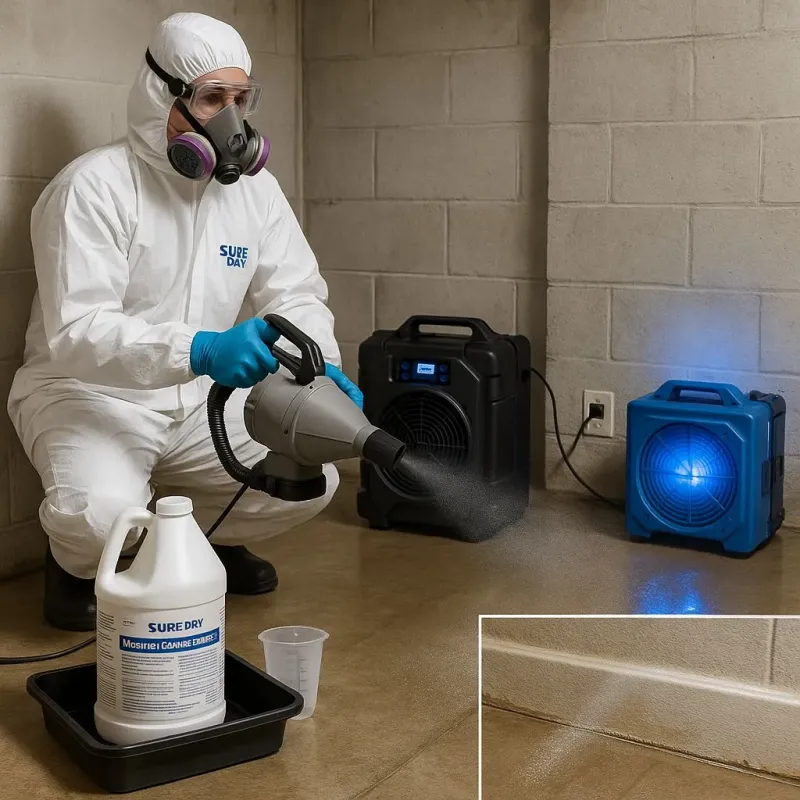 Sanitization and Odor Removal process in Sylva, NC