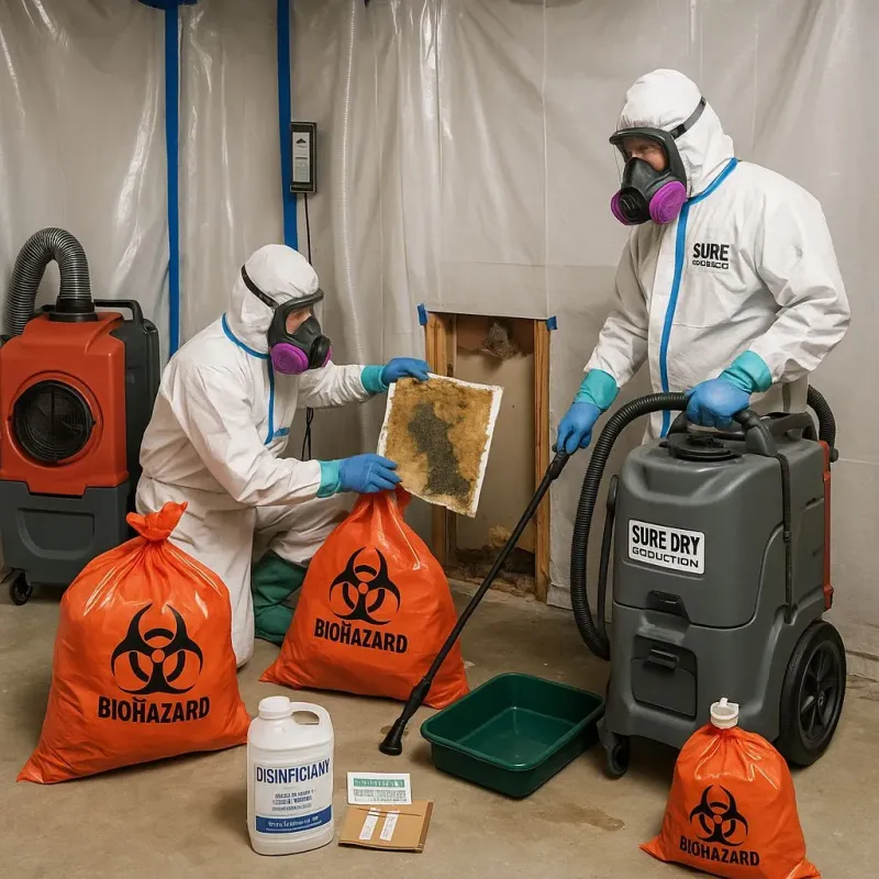 Contaminated Water Handling Protocols process in Sylva, NC
